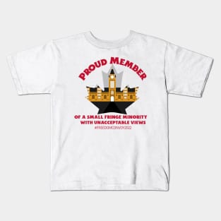 Proud Member of a Small Fringe Minority Kids T-Shirt